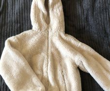 Primark faux fur jacket size 2XS