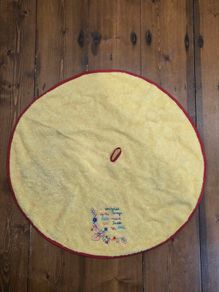 Portuguese Embroidered Friendship Towel Terry Cloth Cover - 100% Cotton