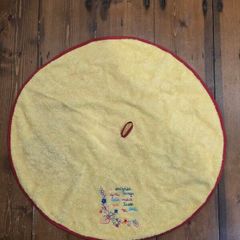 Portuguese Embroidered Friendship Towel Terry Cloth Cover - 100% Cotton