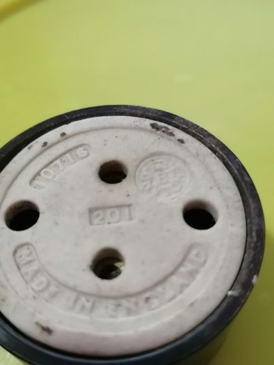 Vintage Bakelite 2Pin Socket