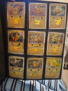 pikachu 30th cards 1/30