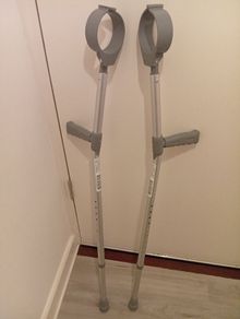 Brand New Adjustable Crutches Pair