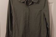M&amp;S green blouse size 10