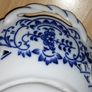 Vintage Original Bohemia Zwiebelmuster Blue Onion pattern perforated basket Image 2