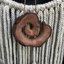 Sacred Antler Dream Catcher Portal with Pheasant Feathers, Olive Wood Spiral and Fig Tree Beads Image 3