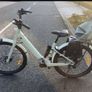 Urban Iki rear child bike seat Icho Green + Bincho Black Image 3