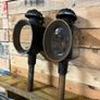 Pair of antique coach lamps Image 3