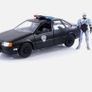 ROBOCOP Figure & OCP FORD TAURUS Detroit Police 1:24 - JADA Hollywood Rides Image 4