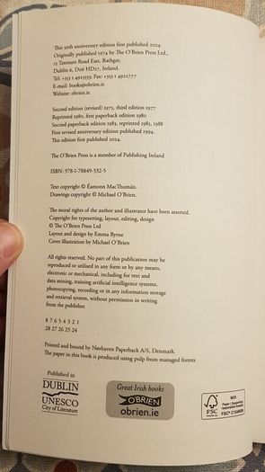 Me Jewel And Darlin' Dublin by Eamonn MacThomais (50th Anniversary Edition)