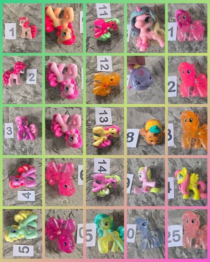 G4 Mini Figures just 2 Euro Each - Selection 1-  MLP G4 My Little Pony