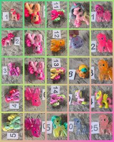 G4 Mini Figures just 2 Euro Each - Selection 1-  MLP G4 My Little Pony