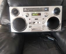 vintage GPO Brooklyn boombox