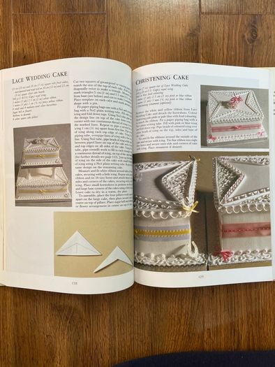 Cake decorating book