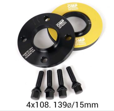 Omp Spacers - 15mm - 4x108 - Cb65.1 - M12x1.25