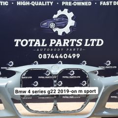 Bmw 4 series g22 2019-on m-sport front bumper