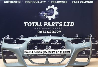 Bmw 4 series g22 2019-on m-sport front bumper