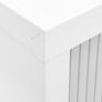 Sliding Door Cabinet Grey Image 8