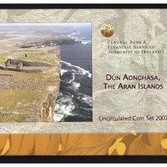 2007 Ireland Central Bank Uncirculated Coin Set Dun Aonghasa, The Aran Islands. Ideal Birthday Gift.