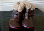 New with Tags Gap Boys Brown Snow Booties 12-18