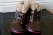 New with Tags Gap Boys Brown Snow Booties 12-18