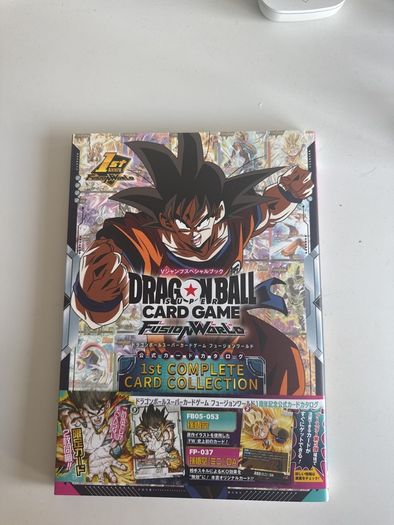 Dragonball Fusion World 1st Anniversary Guide Japanese with Promos