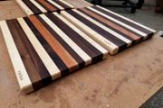 Handmade Solid Wood Chopping Boards - Walnut, Maple &amp; Cherry
