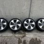 Genuine Audi A3/S3 Polygon 18" Alloy Wheels - Michelin P5/Dunlop Tyres Image 3