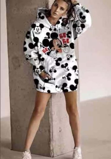 Mickey Mouse/Girl  Women's hoodie