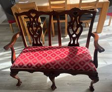 Upholstered 2 Seater Chair