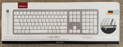 Macally USB wired keyboard - German