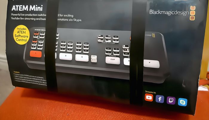 Atem Mini Switcher Blackmagic Streaming - New