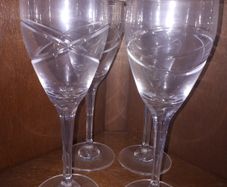 4 Wine Goblets