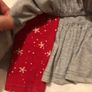 girls Christmas outfit age 4-5 Image 3
