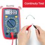 Digital Multimeter Voltmeter Ohmmeter Ammeter Multi Tester Meter with Backlit LCD Electronic Test Meter Measures Voltage, Current, Resistance; Tests Continuity, Diode Image 7