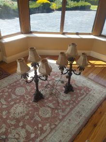 Excelsior Vintage lamps pair