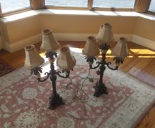 Excelsior Vintage lamps pair
