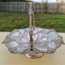 Silver-Plated (Silver?) Plate Fruit Centerpiece Basket Image 4