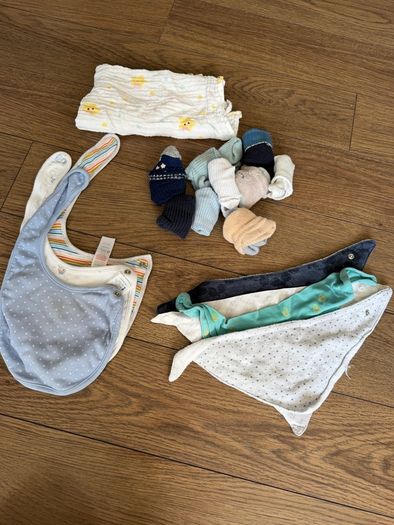 baby boy bundle: blankets, sleeping bags etc