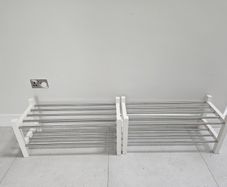 ikea shoe rack x2