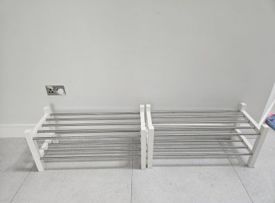 ikea shoe rack x2