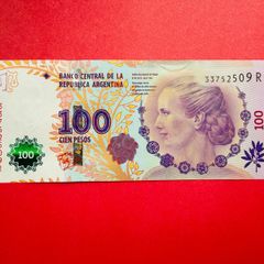 Argentina  100  Pesos. 2014 - 2015  COMMEMORATIVE ISSUE Pick 358  Eva Peron  ( Uncirculated. )