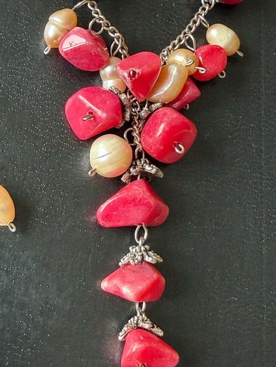 silver necklace