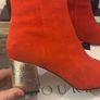 Amy Huberman Bourbon Red Ankle Boots Image 2