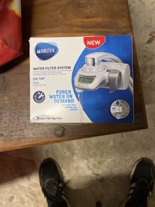 Brita water filter system - on tap