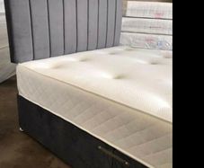 King size divan bed with Mattress included