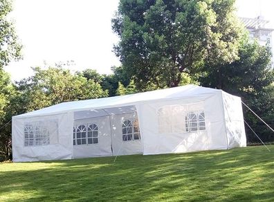 Marquee Canopy  Party Tent  3m x 9m White