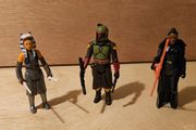 Star Wars 3 Mandalorian Figures  From The New Retro Collection As New Out Of Pack