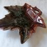 Beauceware Pottery Mapple Leaf Ceramic Dish Image 4