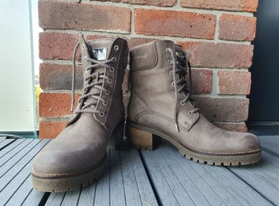 Panama Jack Phoebe Leather boots with leather lining