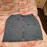 denim skirt Image 2